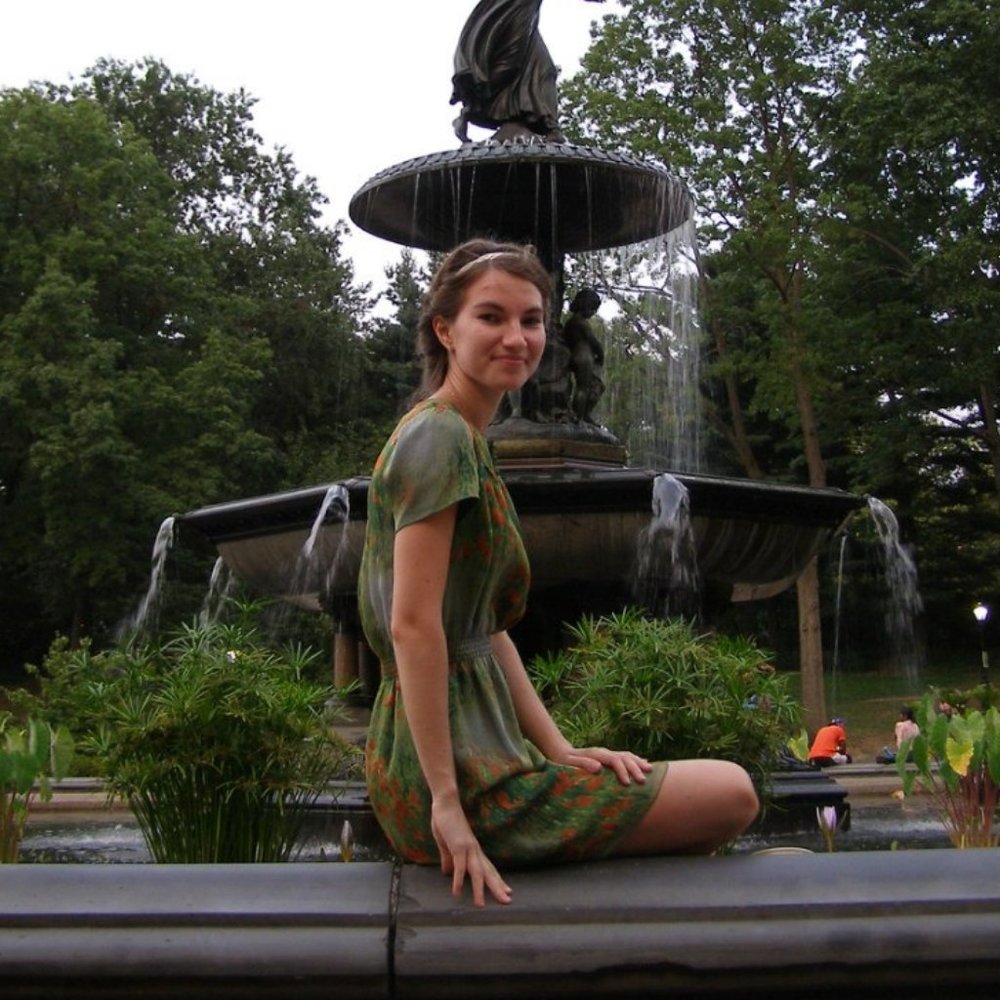 Silk dress Poppy Field